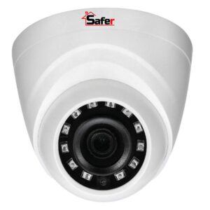 Cameră de supraveghere dome Safer 4K 8MP cu lentilă 2.8mm și infraroșu IR 20m pentru exterior și interior