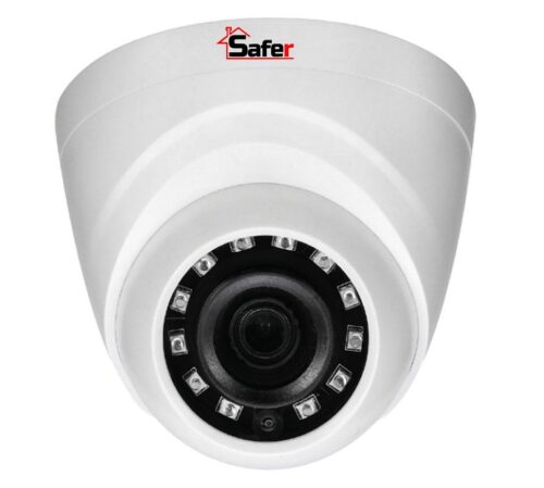Cameră de supraveghere dome Safer 4K 8MP cu lentilă 2.8mm și infraroșu IR 20m pentru exterior și interior